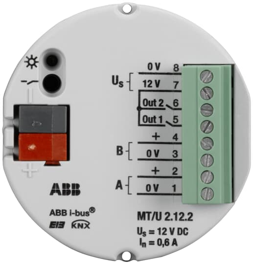 ABB SPA - ABBKNXO003 MT/U 2.12.2, TERM SICUR 2 CANALI INCASSO
