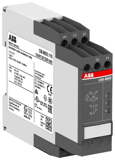 ABB SPA ABBCMMSS11P CM-MSS.11P 24-240 VAC/DC1 NC E 1 NA ATE