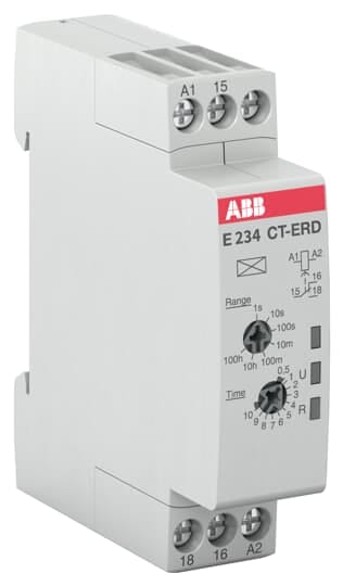 ABB SPA ABBEA 681 5 E234CT-ERD RELE TEMPORIZZATORE RIT.ECC.