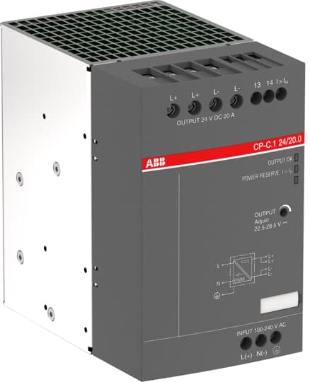 ABB SPA - ABBCPC12420C CP-C.1C 24/20.0 110-240VAC/100-350VCC-2