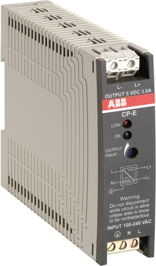 ABB SPA - ABBET 700 3 CP-E5/3.0 IN:100-240VAC OUT:5VDC/3.0A
