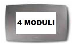 ABB SPA - ABB2CSE0407SMP PLACCA SMART TECN. 4M, GRIGIO PIETRA