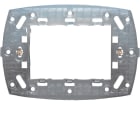 ABB SPA - ABB2CSK1632CH PLACCA AUTOPORT. 3 POSTI GRIGIO RAL7035