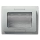 ABB SPA - ABB2CSK3355CH PLACCA MONTAGGIO A INCASSO IP55, 3 MOD