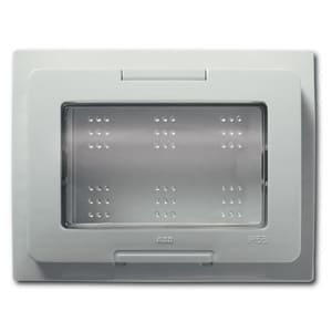 ABB SPA ABB2CSK3355CH PLACCA MONTAGGIO A INCASSO IP55, 3 MOD
