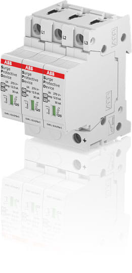 ABB SPA ABBOVR123L12275S OVR T1+2 3L 12.5 275S P SPD 3P 12.5KA QS