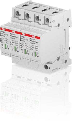 ABB SPA ABBOVR124L12275S OVR T1+2 4L 12.5 275S P 4P 12.5KA QS