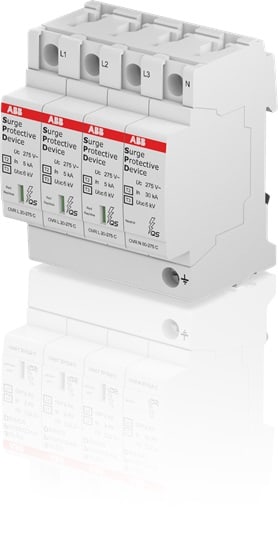 ABB SPA ABBOVR233N20275 OVR T2+3 3N 20 275 P SPD 3P+N 20KA QS