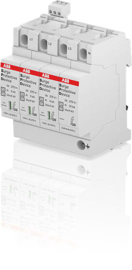 ABB SPA ABBOVR233N20275TS OVR T2+3 3N 20 275 P TS SPD 3P+N 20KA QS