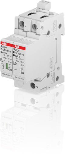 ABB SPA ABBOVR021N40275STS OVR T2 1N 40 275S P TS SPD 1P+N 40KA QS