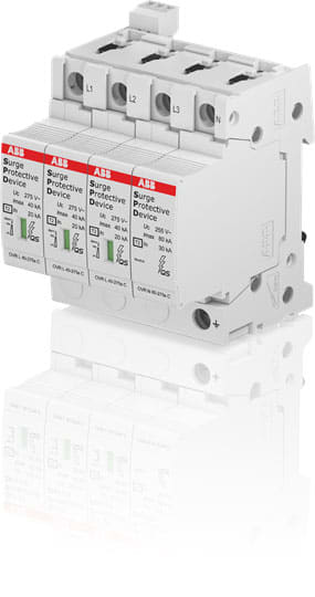 ABB SPA ABBOVR023N40275STS OVR T2 3N 40 275S P TS SPD 3P+N 40KA QS