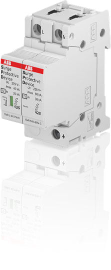 ABB SPA ABBOVR021N40275S OVR T2 1N 40 275S P SPD 1P+N 40KA QS