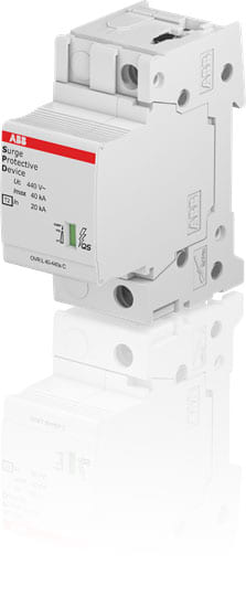 ABB SPA - ABBOVR0240440S OVR T2 40 440S P SPD 1P 40KA 440V QS
