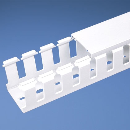 PANDUIT - PANNNC50X75WH2 SLOT HALFREE MDCT,50MMX75MMX2M,WH,2MTR