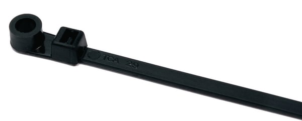 HELLERMANNTYTON Srl HEE113-03010 FASCETTA FISSAGGIO 160X3.5 NERO T30MR
