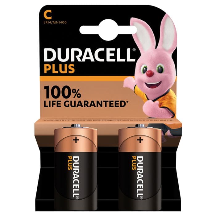 ELCART DISTRIBUTION ERT302410000 2 PZ PILE TIPO C 1,5V DURACELL