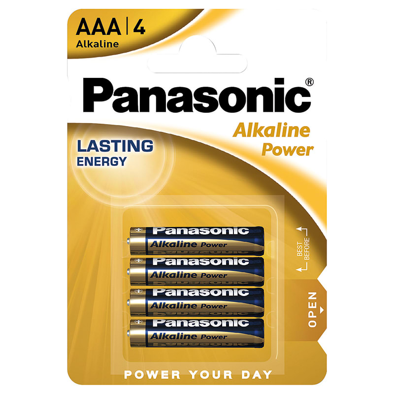 ELCART DISTRIBUTION ERT303000000 PILA AAA ALK.POWER PANASONIC BL.4