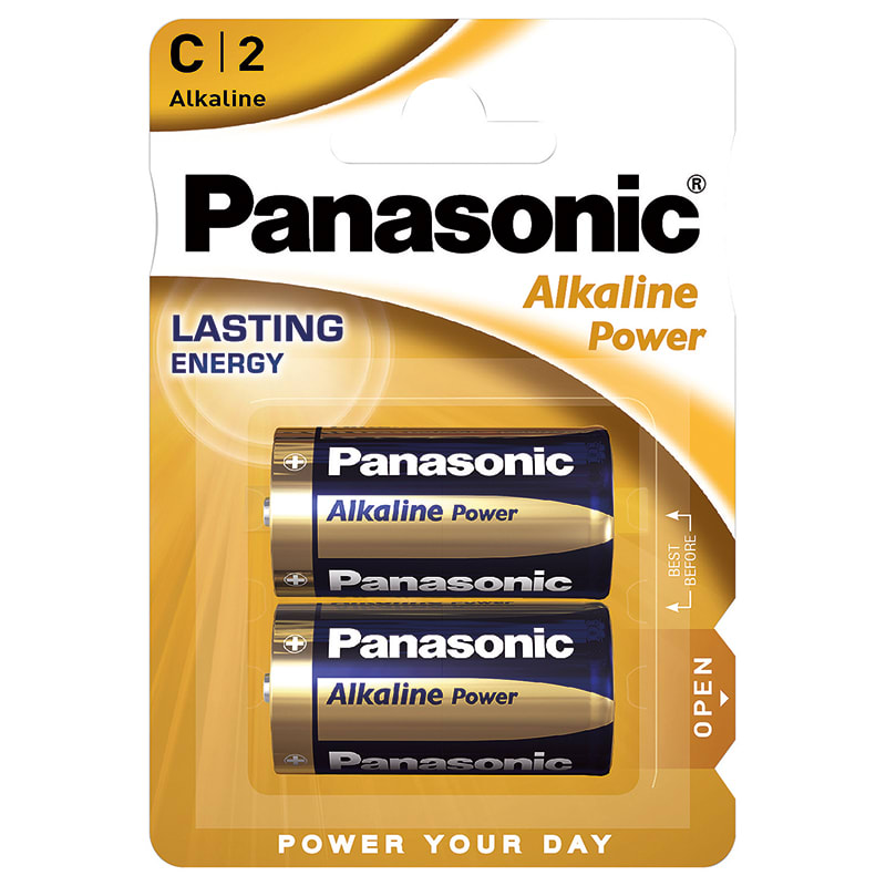 ELCART DISTRIBUTION ERT303010000 PILA C ALKAL.POWER PANASONIC BL.2