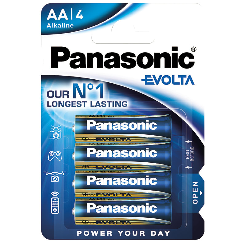 ELCART DISTRIBUTION - ERT303050000 PILA AA EVOLTA PANASONIC BL.4