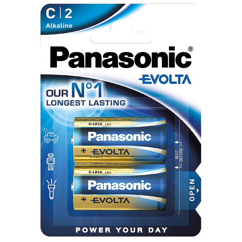 ELCART DISTRIBUTION - ERT303055000 PILA C EVOLTA PANASONIC BL.2