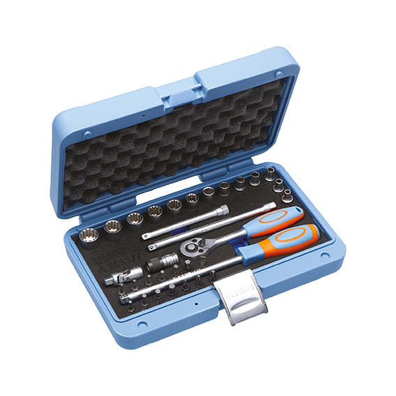 ABC TOOLS SPA ABCA31117000 ASS. 33 UTENSILI ATT. 1/4