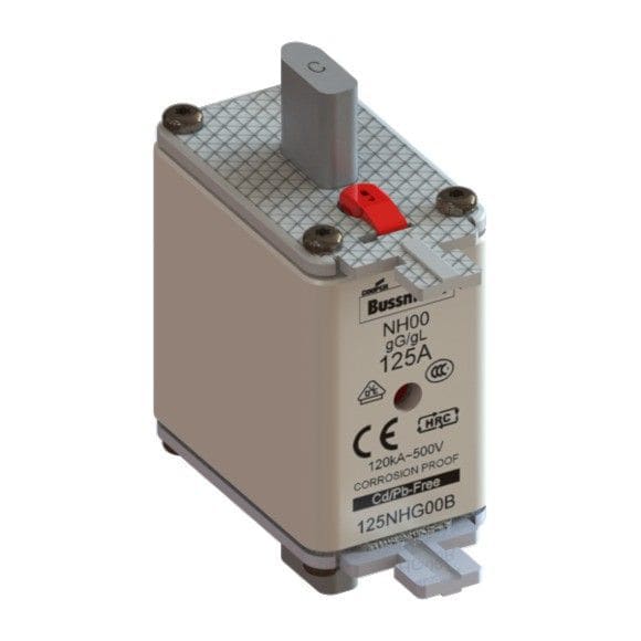 EATON EAO125NHG00B 125NHG00B NH000, GG-GL, 125A, 500VAC, PL