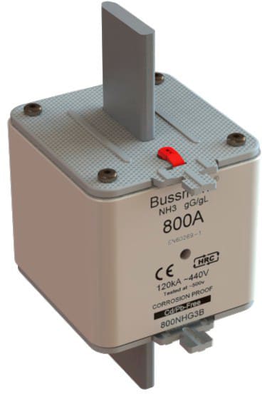 EATON MANIFACTURING - EAO800NHG3B 800NHG3B NH3, GG-GL, 800A, 500VAC, PLACC