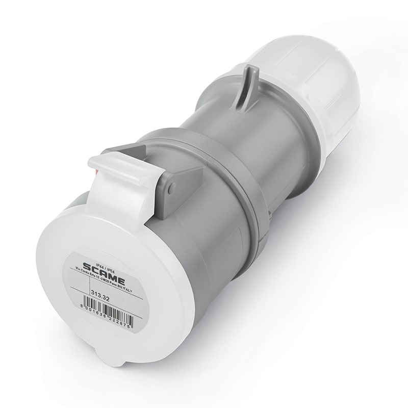 SCAME PARRE S.P.A. - SCA313.32438 PRESA MOBILE 2P+T IP44 32A 8H >250V
