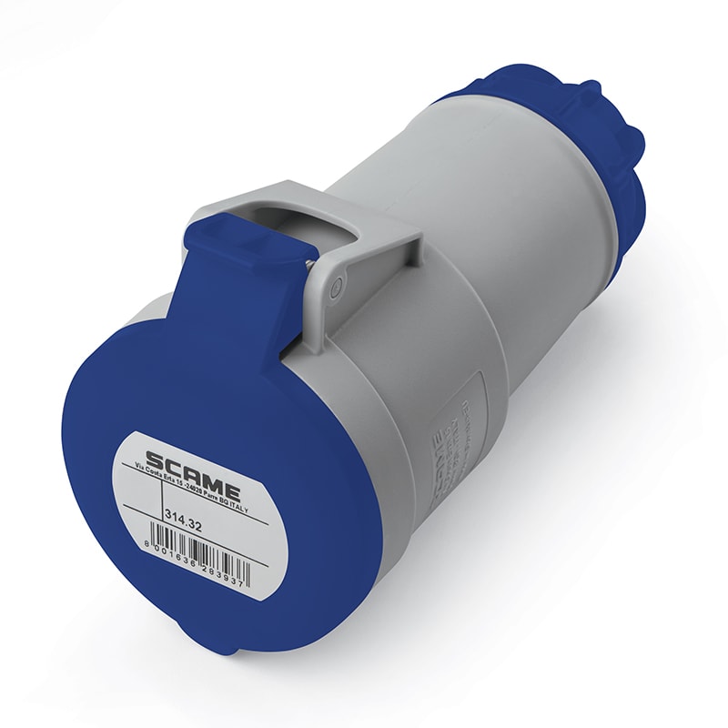 SCAME PARRE SPA SCA314.3243 PRESA MOBILE 2P+T IP44 32A 6H 200-250V
