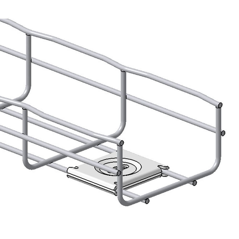BTICINO (CABLOFIL) - CAB558053 CAB - CE40DC PIASTRINA