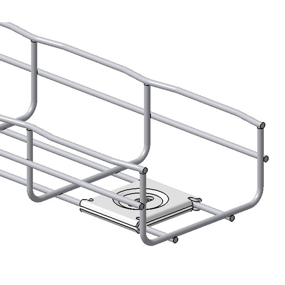BTICINO (CABLOFIL) - CAB558053 CAB - CE40DC PIASTRINA