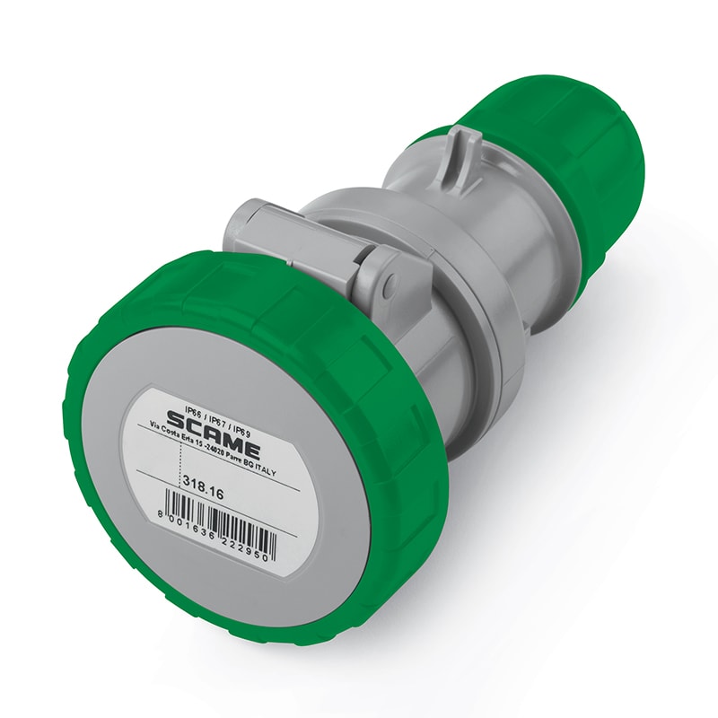 SCAME PARRE S.P.A. - SCA318.16472 PRESA MOBILE 3P+N+T IP66/IP67 16A 2H
