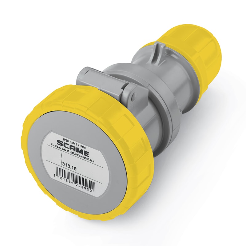 SCAME PARRE S.P.A. - SCA318.1641 PRESA MOBILE 3P+T IP66/IP67 16A 4H
