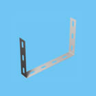 STEEL LINE CMS SRL - SFZ32331 SSC075S SUPPORTO A CULLA CANALE B075