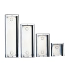 COMELIT GROUP SPA - COE3316/2 CUSTODIA DA PARETE IN ACCIAIO INOX 2 MOD