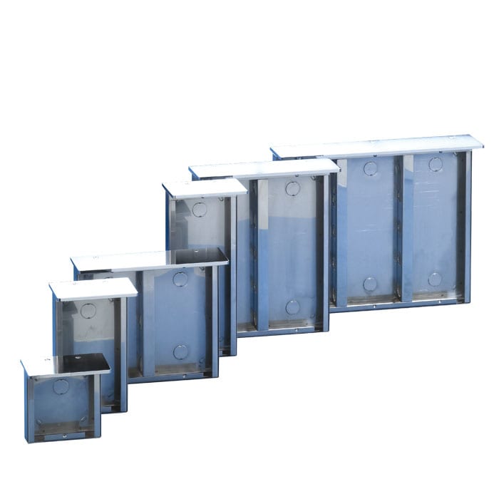 COMELIT GROUP S.P.A. - COE3319/2 CUSTODIA DA PARETE ANTIPIOGGIA 2 MODULI