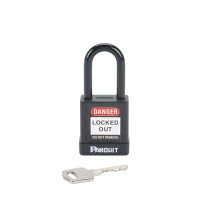 PANDUIT - PANPSL-8BL NON-CONDUCTIVE LOCK,1.50IN SHACKLE,BL,EA