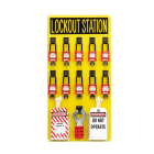 PANDUIT - PANPSL-10SWCA LOCKOUT STATION WITH COMPONENTS, 10 PERS