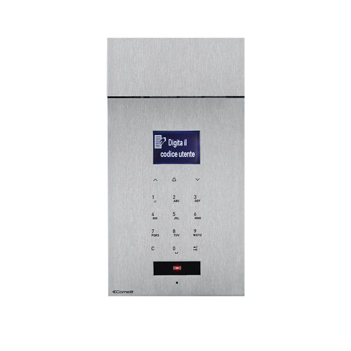 COMELIT GROUP S.P.A. - COE3451AS PULSANTIERA INOX AUDIO SBC DIG. 316 SENS