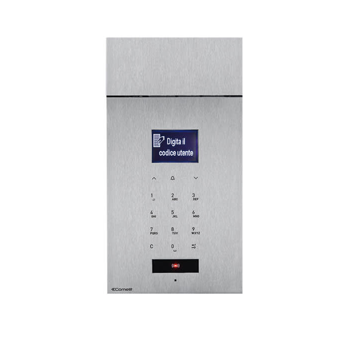 COMELIT GROUP S.P.A. - COE3451AS PULSANTIERA INOX AUDIO SBC DIG. 316 SENS