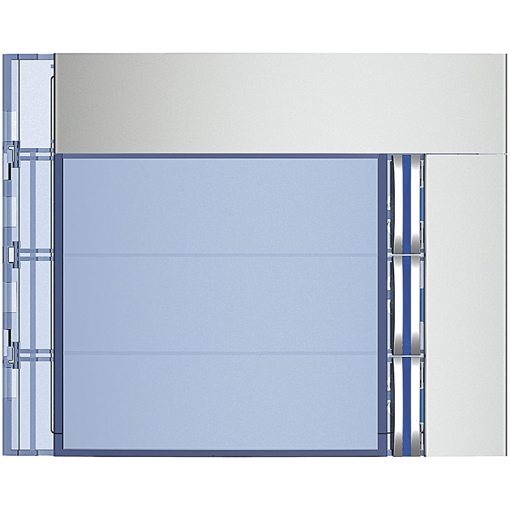BTICINO BTI352031 FRONTALE 3 PULSANTI ALLMETAL