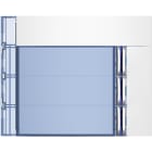 BTICINO - BTI352032 Frontblende Ruftastmodul 3Rt Allwhite