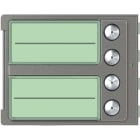 BTICINO - BTI352045 Frontblende Ruftastmodul 4Rt Robur
