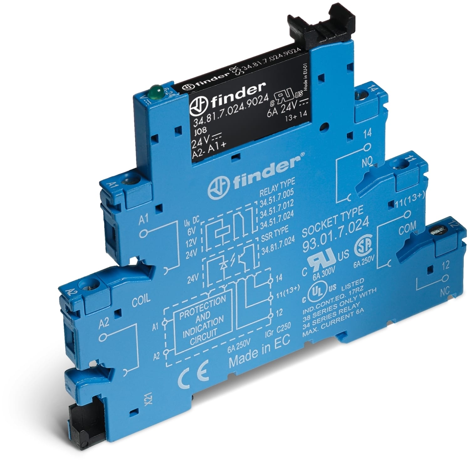 FINDER SPA FIN388170608240 INTERFACCIA MODULARE SSR 1NO MORS.BUSSOL