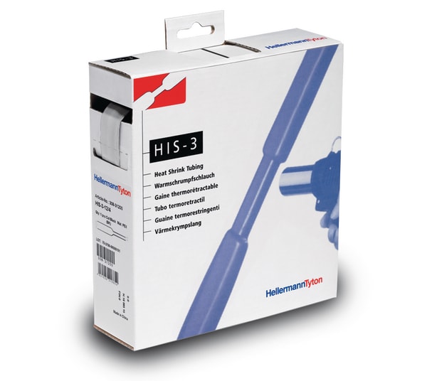 HELLERMANNTYTON Srl HEE308-31203 TERMORESTRINGENTE 3:1 MB 12/4 CL HIS-3