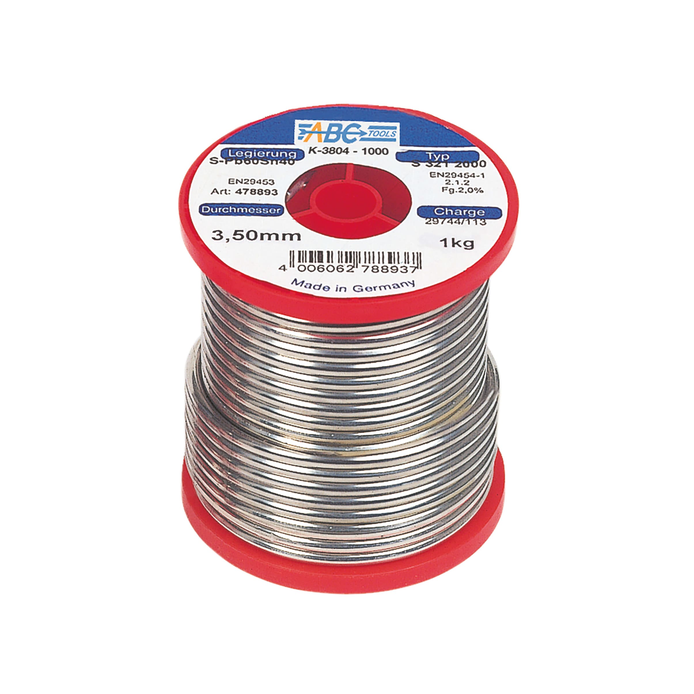 ABC TOOLS SPA ABCK38041000 FILO DI STAGNO K 3804/1 -KG.1-