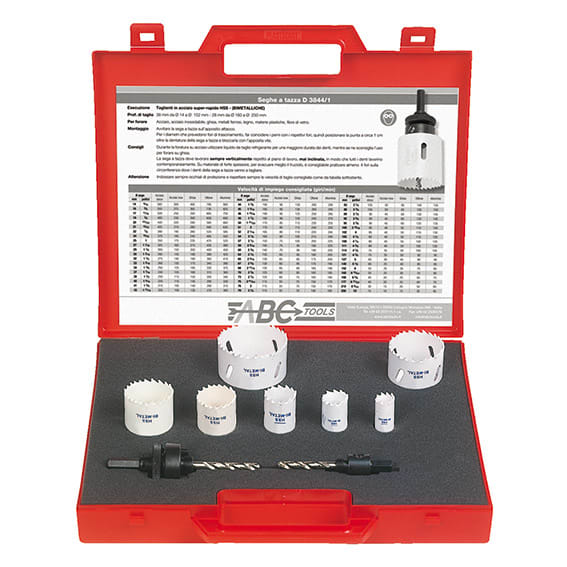 ABC TOOLS SPA - ABCD38487100 ASS. D 3848/71 CON 9 UTENS.