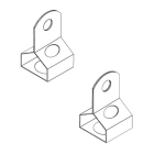 3F FILIPPI - 3FFA0462 13 GSI (COPPIA GANCI SOSP. LINDA L300)