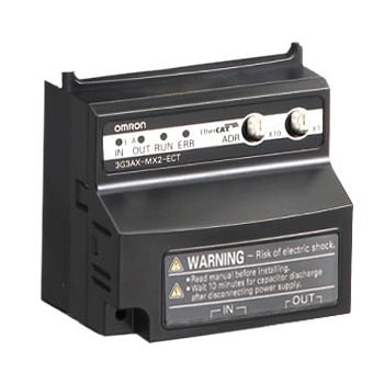 OMRON - OMR3G3AXMX2ECT INVERTER- SCHEDA DI RETE ETHERCAT PER MX