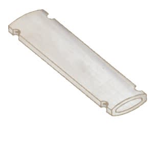 GRAFOPLAST SRL - GRASIT0003X050 SUPPORTO TRASPARENTE 50X10MM CF. 224PZ